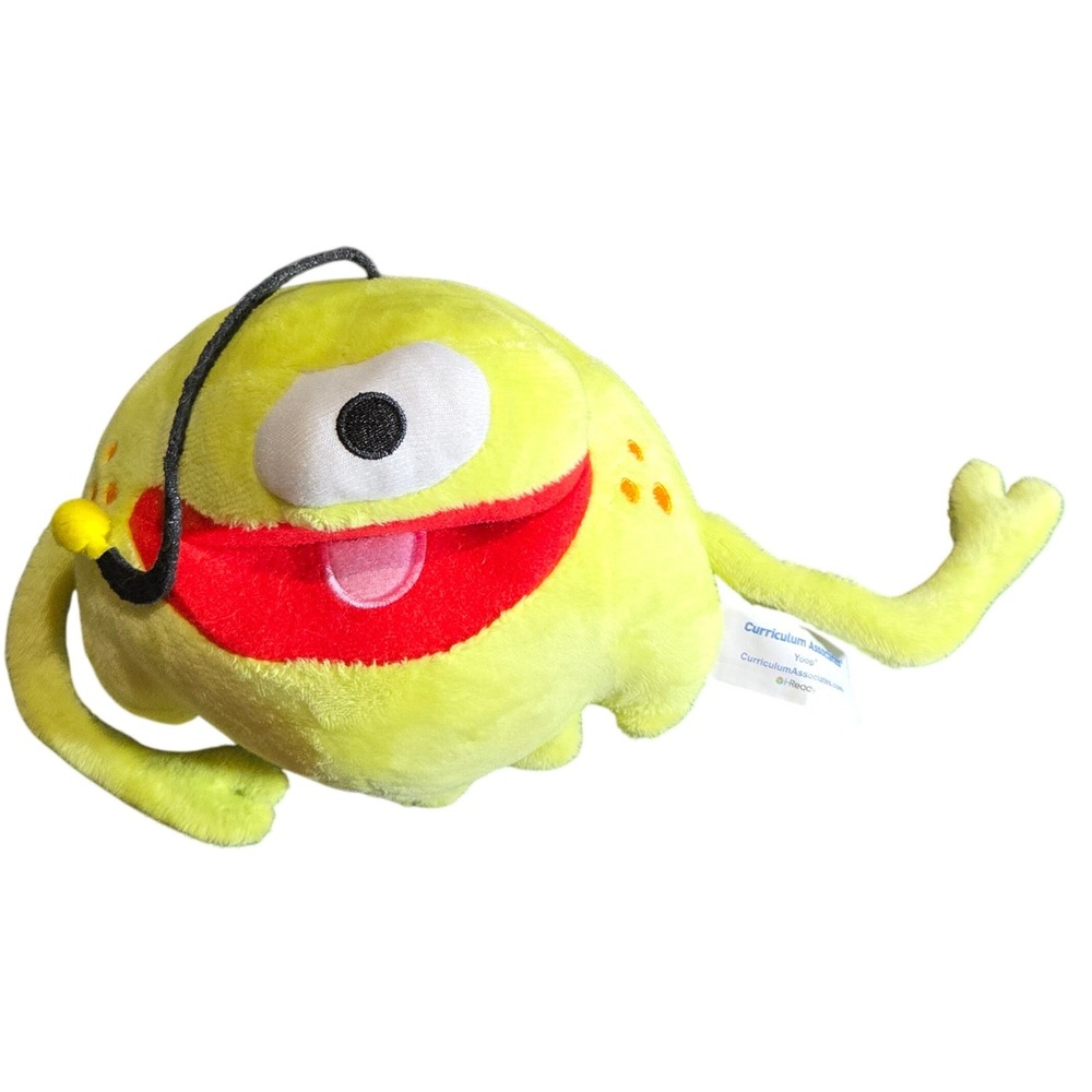 Curriculum Associates i-Ready Yoop Plush One Eyed Alien Plush Stuffed Animal